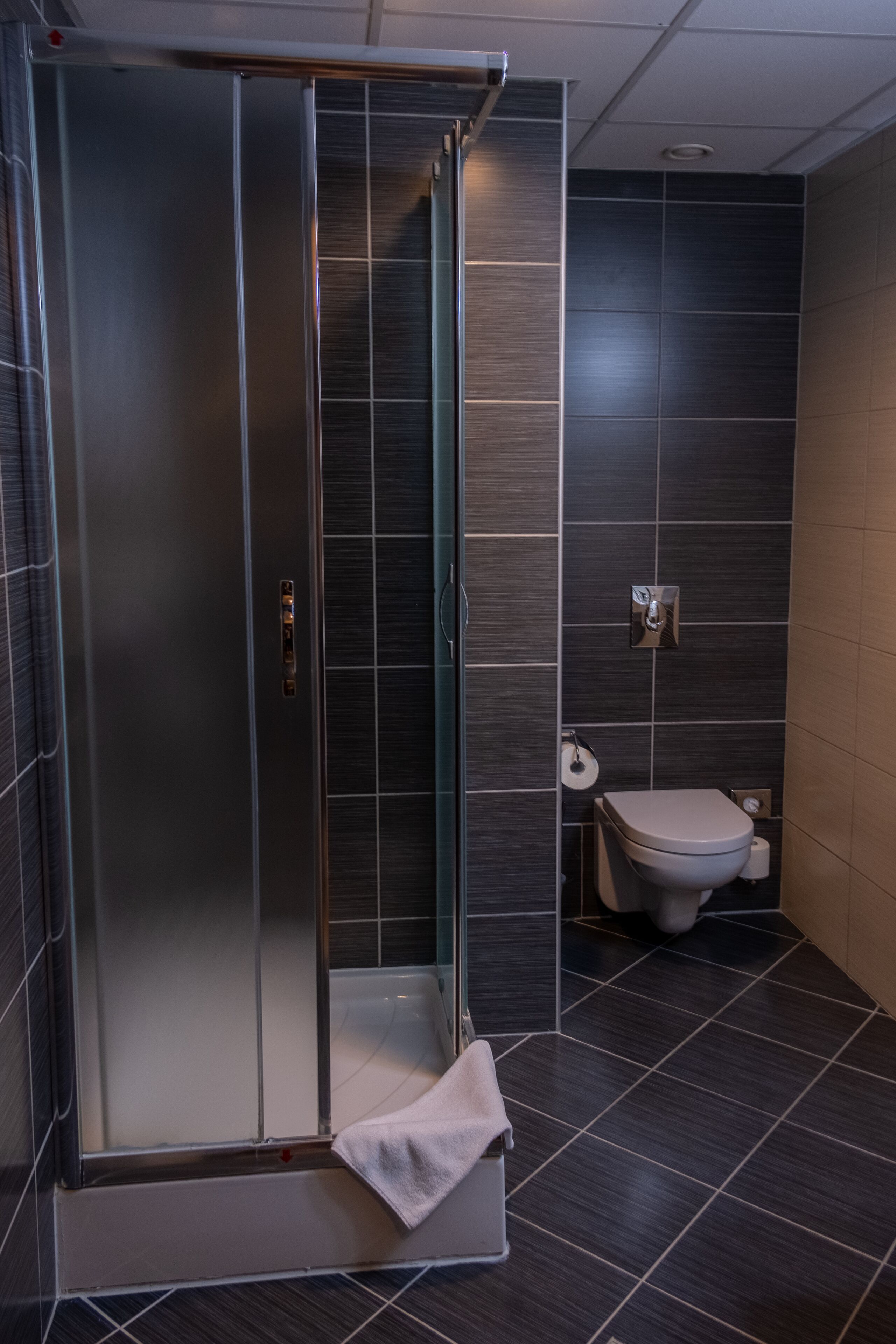 panoramic room, terrace | bathroom | free toiletries, hair dryer, bathrobes, towels