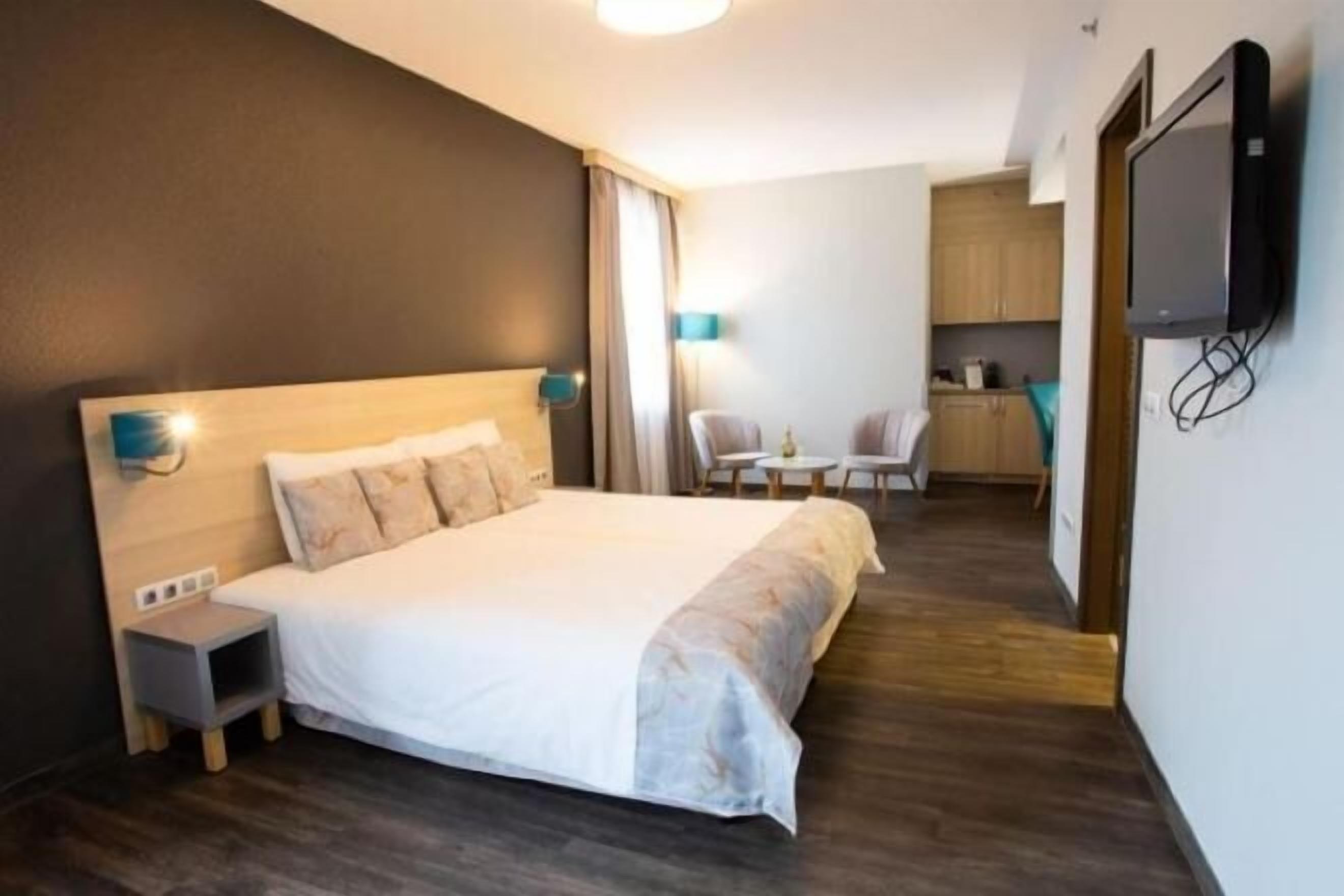 Literie de qualité, minibar, coffre-fort pour ordinateur portable