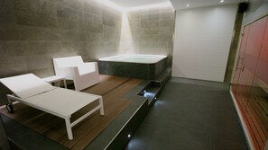 Sauna, bañera de hidromasaje, baño turco/hammam 