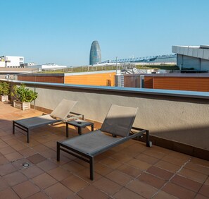 Estudio, terraza | Terraza o patio