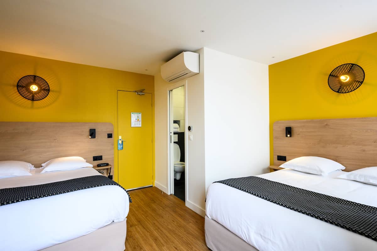 Camera quadrupla | Lenzuola Frette, biancheria da letto di alta qualità
