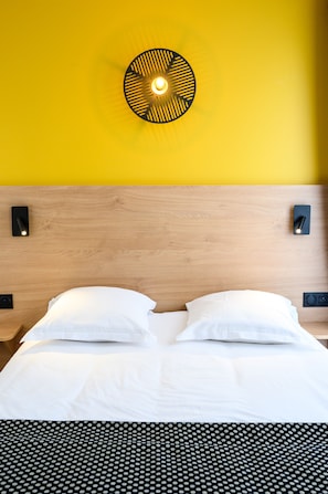 Chambre Quadruple | Draps italiens Frette, literie de qualité supérieure