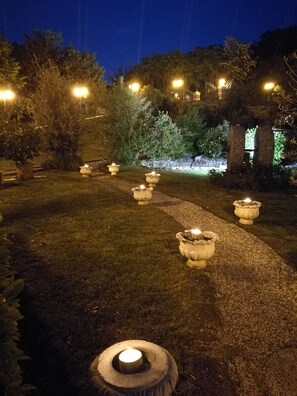 Vista para o jardim