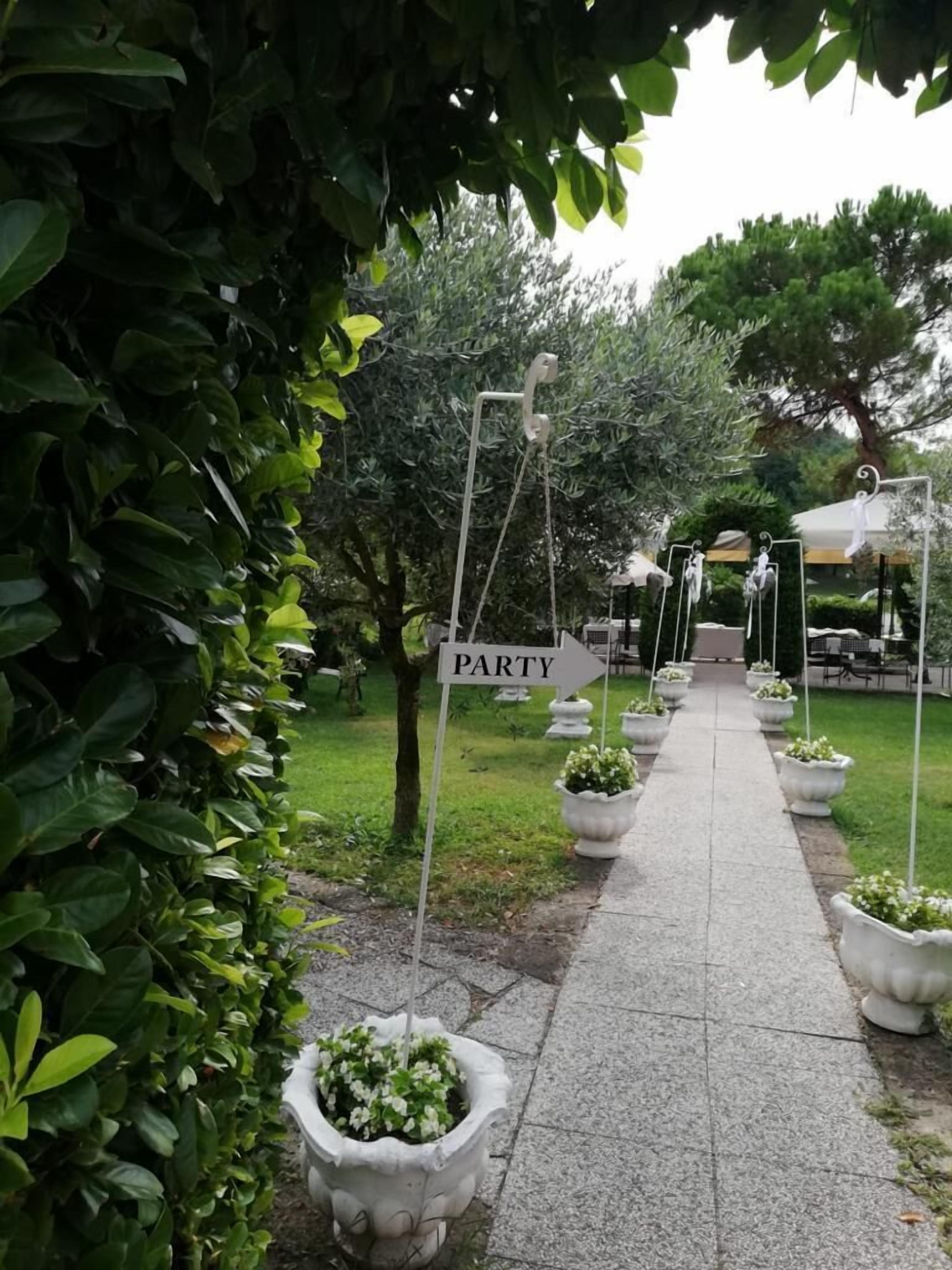 Espace mariage en plein air