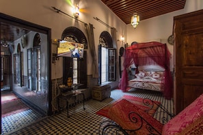 Room (Bab Chems) | 1 bedroom, premium bedding, Select Comfort beds, in-room safe - Riad Hala (Fes)