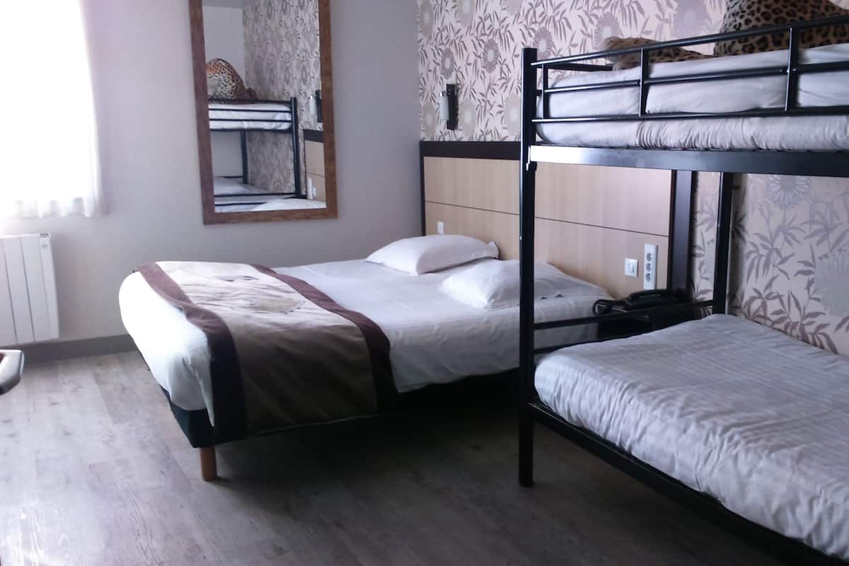 Premium bedding, individually decorated, individually furnished, desk