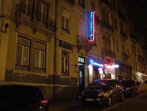 Façana frontal de l'allotjament
