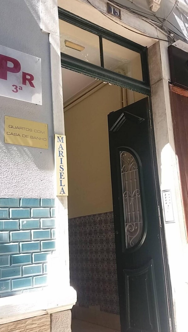 Fassade der Unterkunft