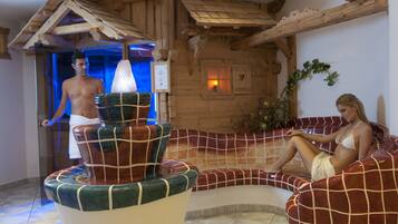 Sauna, bain Ă remous, hammam