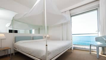 Romantisches Doppelzimmer, Balkon, Meerblick