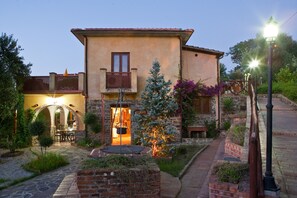 Front of property - evening/night