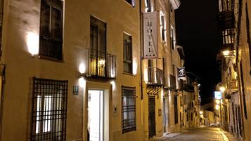 Front of property – evening/night