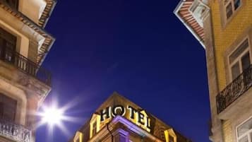 Front of property - evening/night