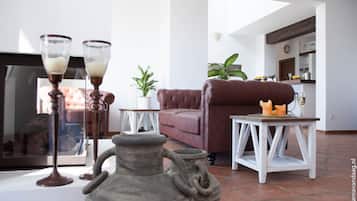 Sala de estar en el lobby