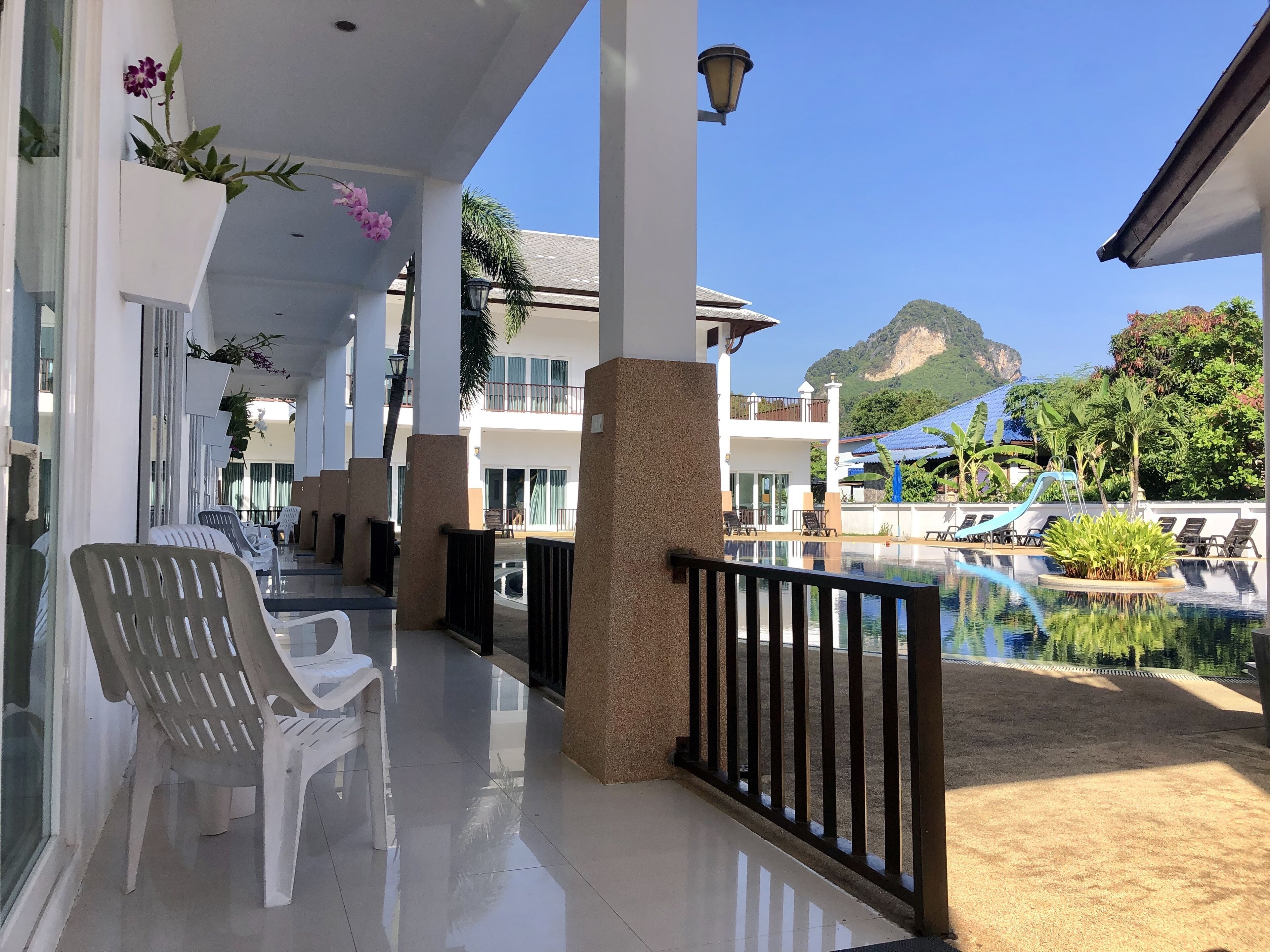 premium apartment, 2 bedrooms, pool view, ground floor | memory-foam beds, in-room safe, blackout curtains, iron/ironing board