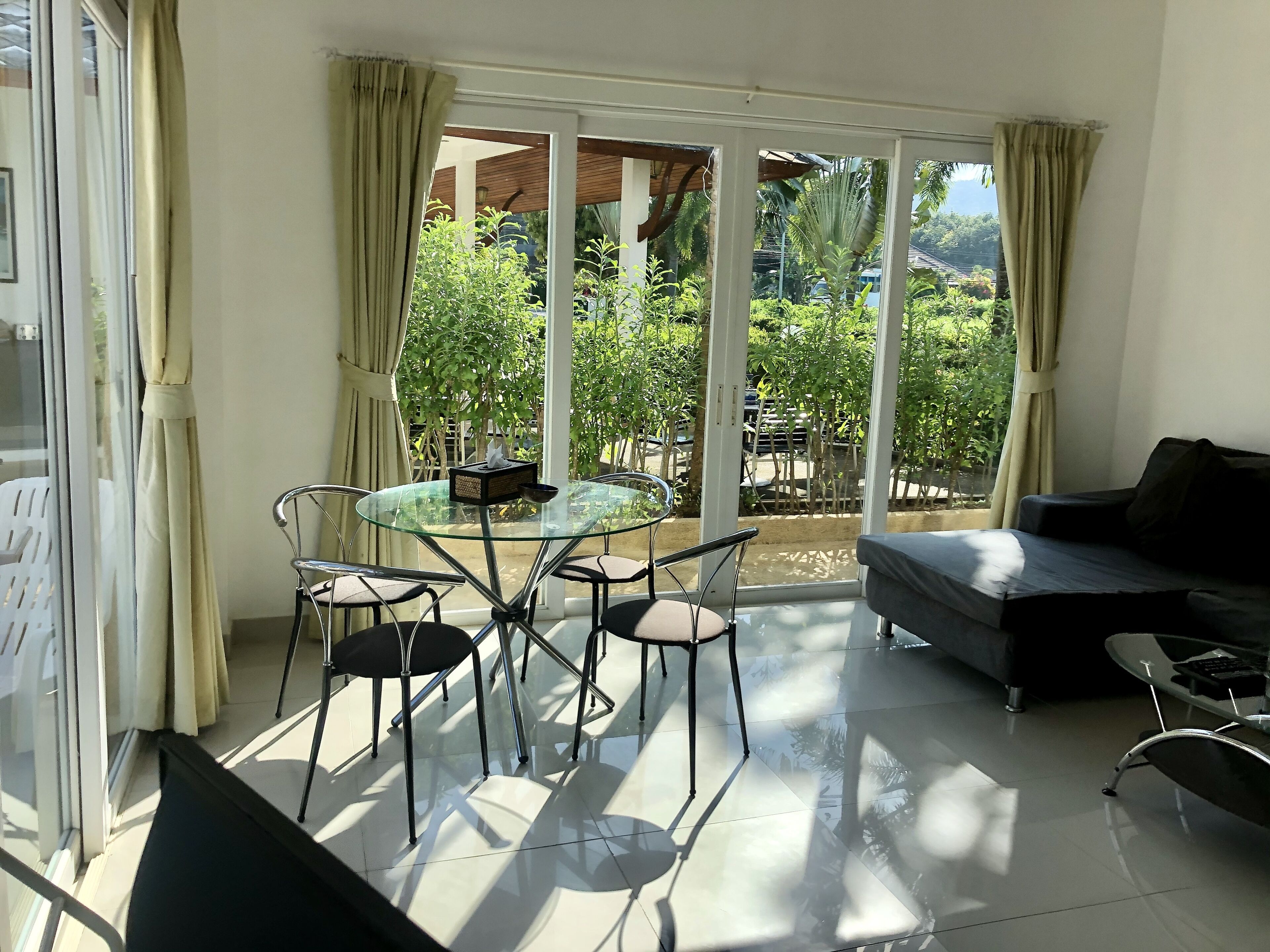 premium apartment, 2 bedrooms, pool view, ground floor | memory-foam beds, in-room safe, blackout curtains, iron/ironing board