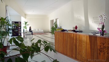 Entrada al alojamiento