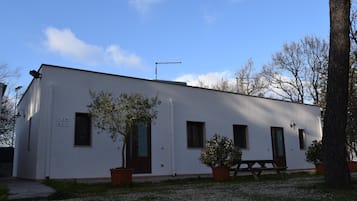 Fassade der Unterkunft