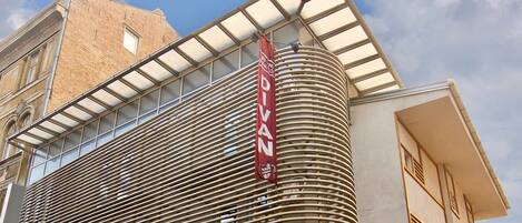 Fassade der Unterkunft