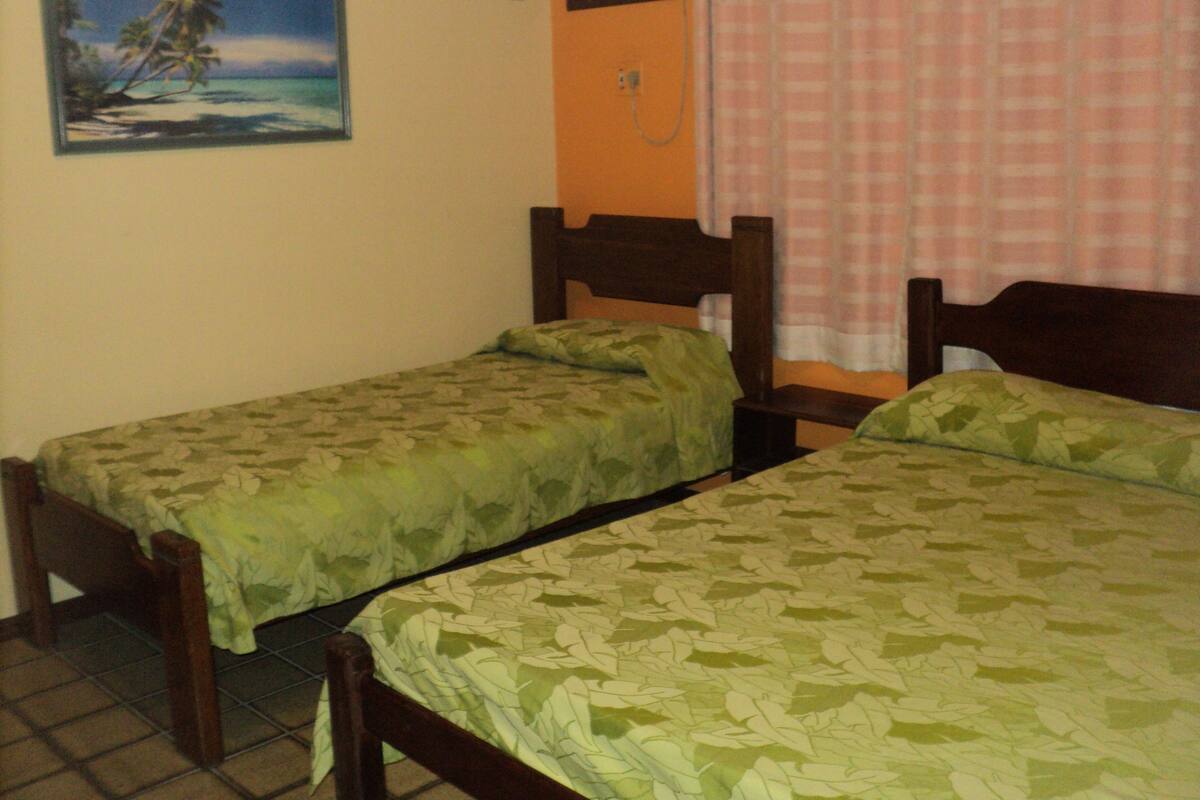 Select Comfort beds, in-room safe, blackout drapes, WiFi (free)