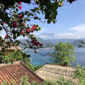 Villa panoramica, 1 camera da letto | Vista del balcone