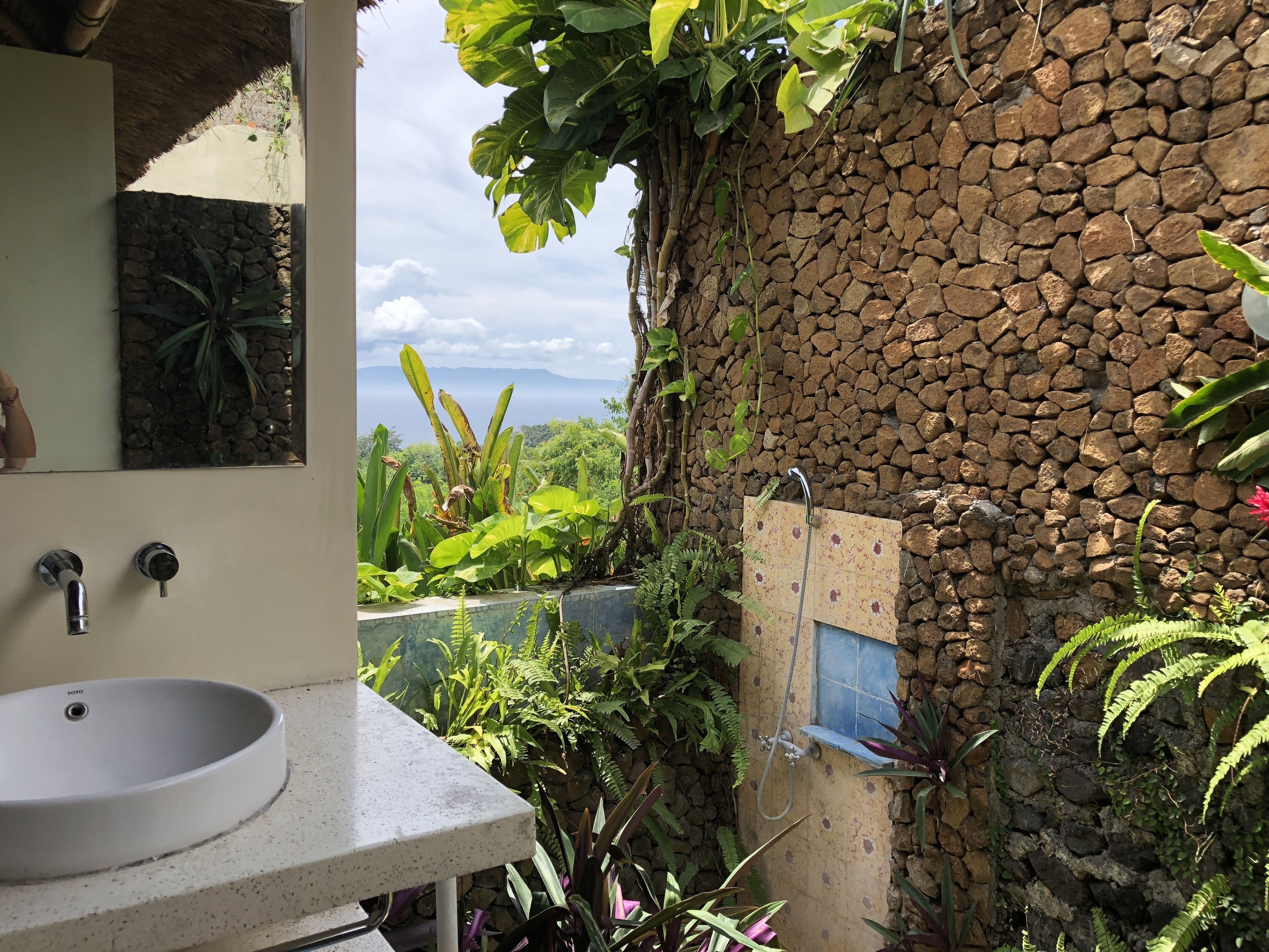 Panoramic Villa, 2 Bedrooms | Bathroom | Shower, hair dryer, towels