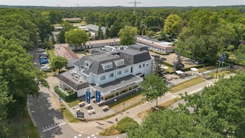 Voorkant van accommodatie
