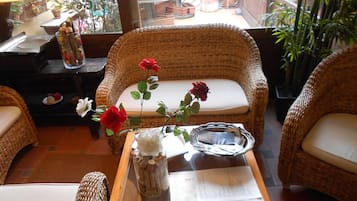 Lobby sitting area