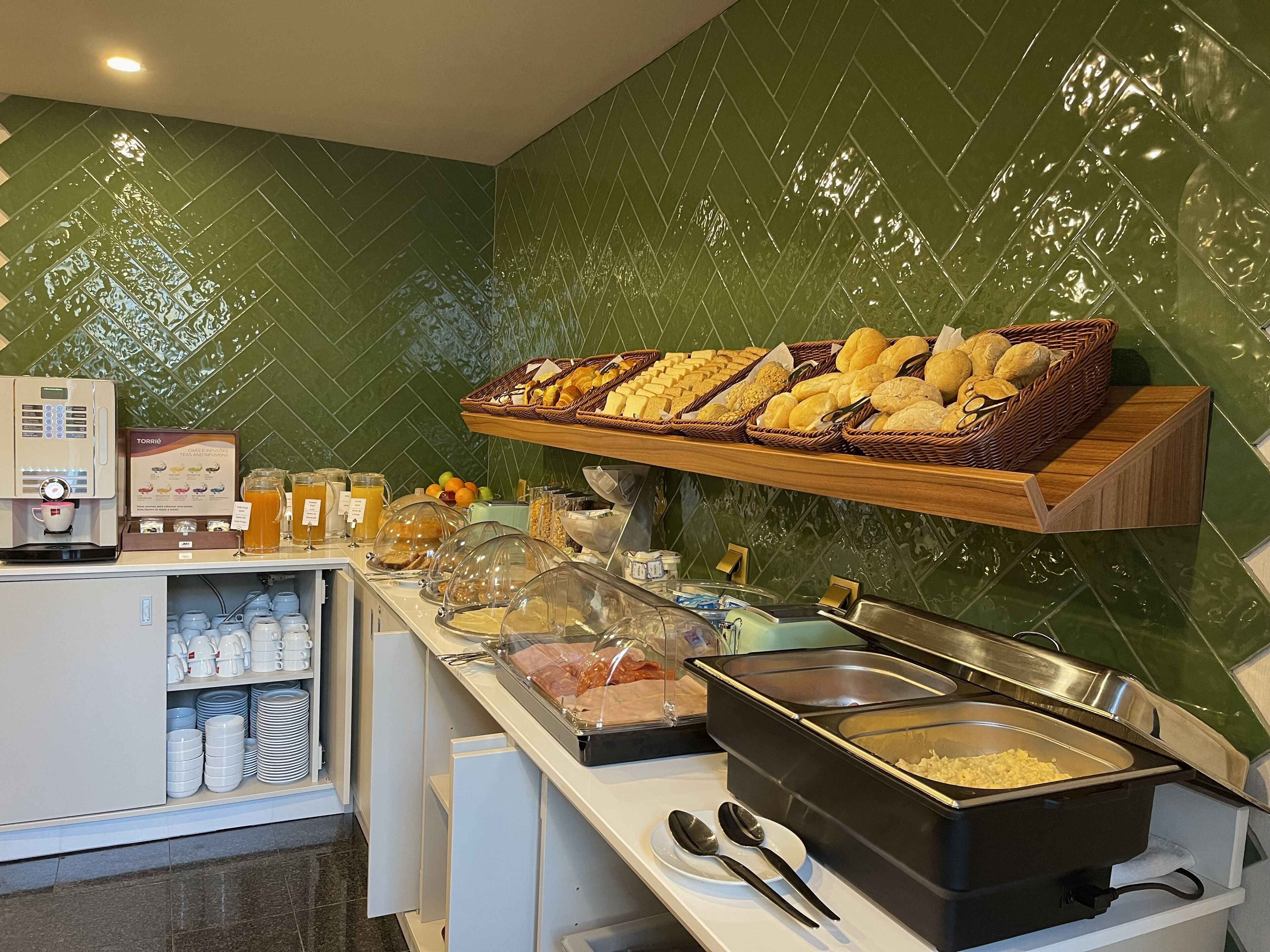 daily buffet breakfast (eur 15 per person)