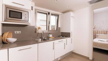 Apartamento estándar | Caja fuerte, escritorio, espacio para trabajar con un portátil