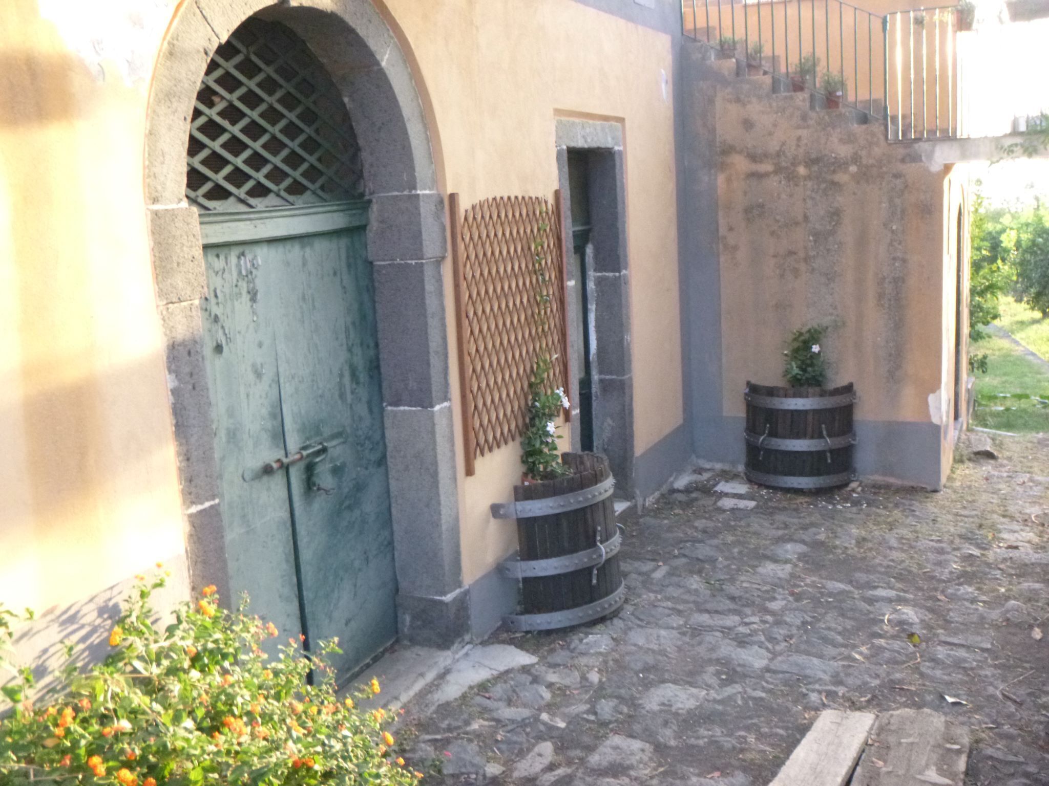 Fachada de la propiedad