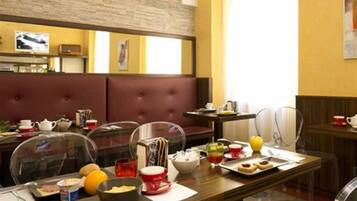 Daily buffet breakfast (EUR 5 per person)