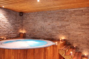 Bubbelpool inomhus