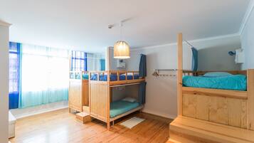 Shared Dormitory, Mixed Dorm, Shared Bathroom (1 Bed in a 6 Bed Dorm) | Desk, free WiFi