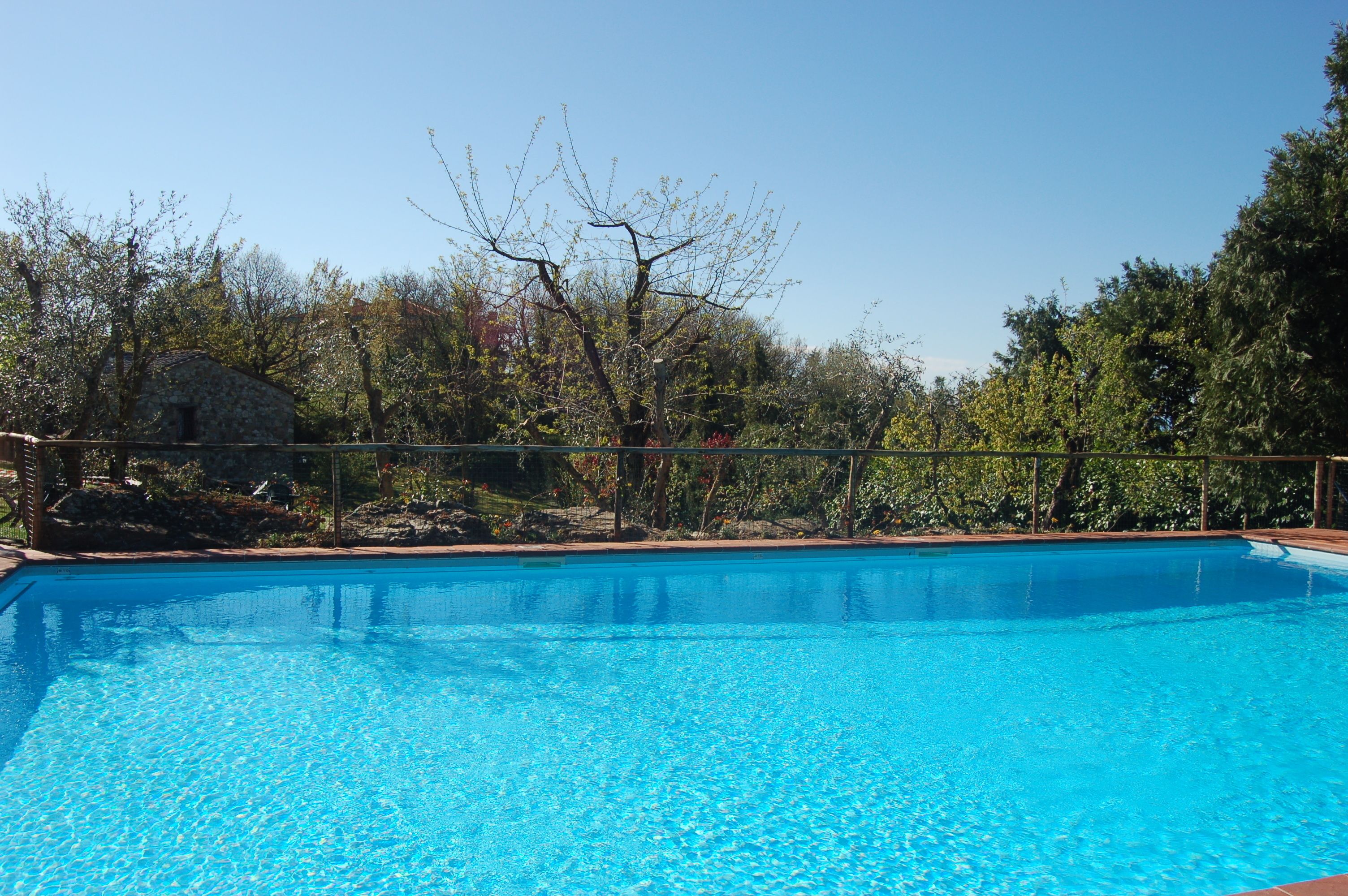 outdoor pool, open 8:00 am to 8:00 pm, pool umbrellas, pool loungers