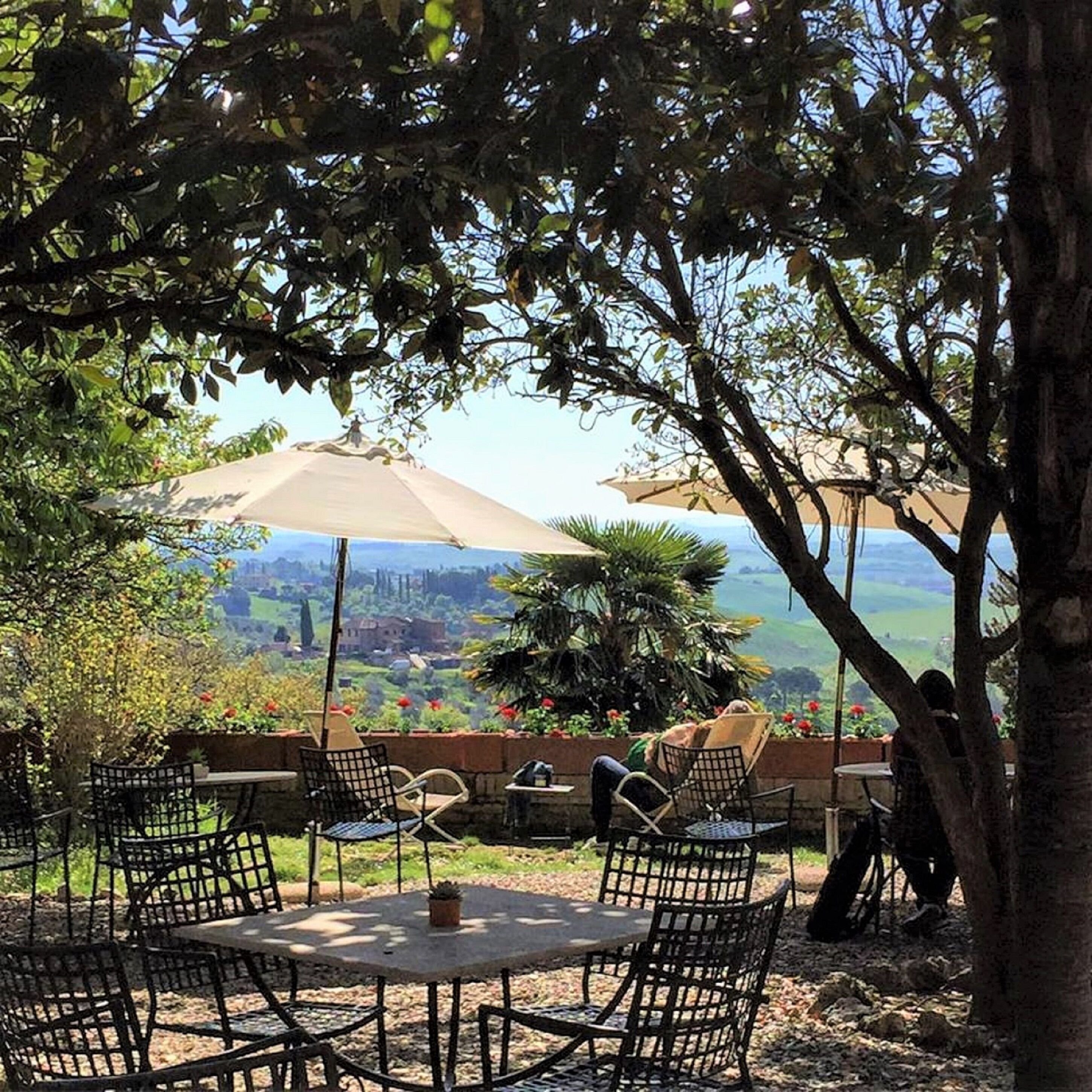 Terrasse sur le toit