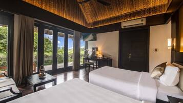 Bungalow Deluxe Twin Seaview | Vista para praia/oceano