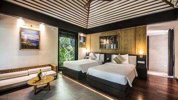 Bungalow Deluxe Twin Garden | ์ ์ ์ ๋ง