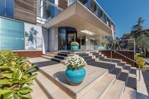 Entrada de la propiedad