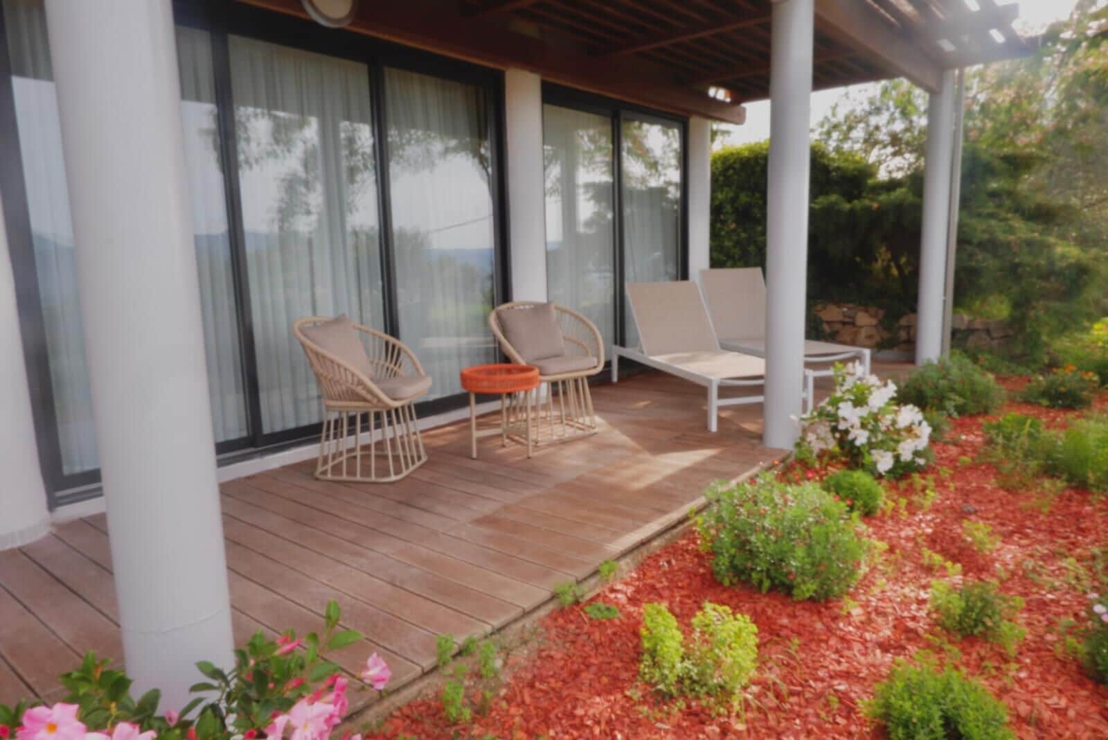 Suite, 1 très grand lit, non-fumeurs | Terrasse/Patio