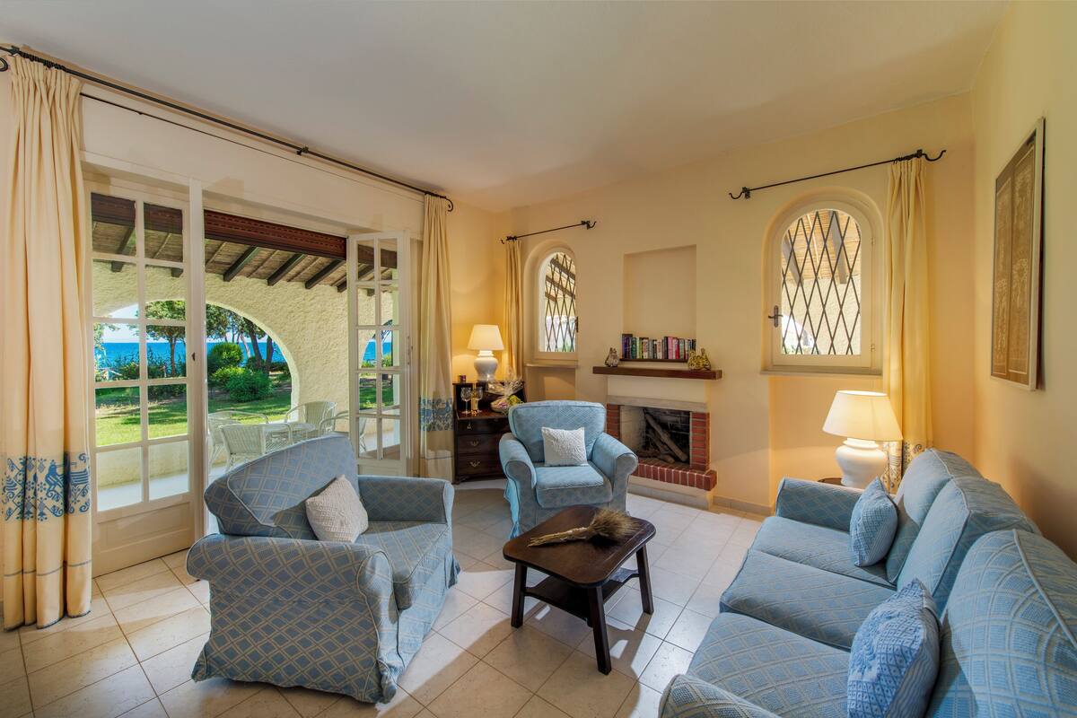 Villa Giove | Minibar, caja fuerte, ropa de cama