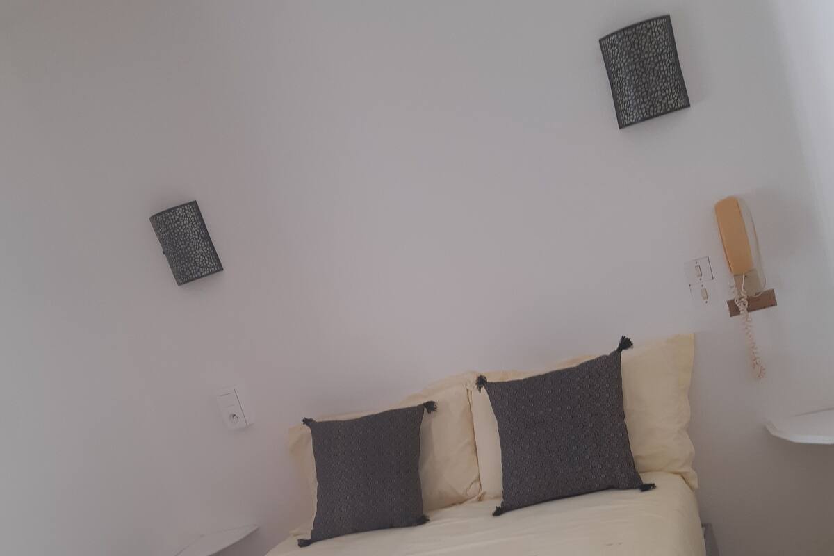 Economy Double Room, Shared Bathroom | Premium bedding, in-room safe, desk, free wired internet