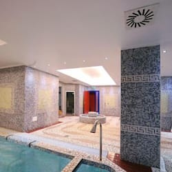 Sauna, tab panas, mandi tangas / hammam, aromaterapi, balut badan