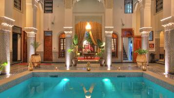 Front of property - evening/night