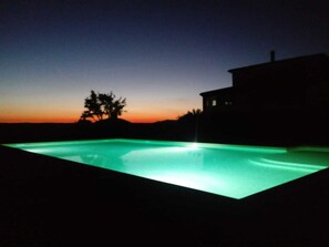 Seasonal outdoor pool