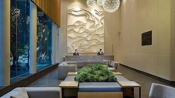 Sitzecke in der Lobby