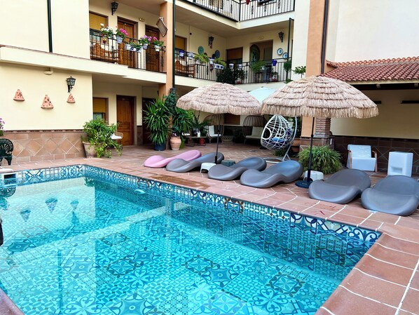 Seasonal outdoor pool