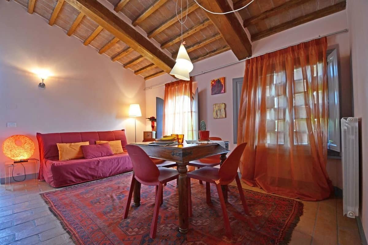 Apartment, 1 Bedroom | Living area | Flat-screen TV