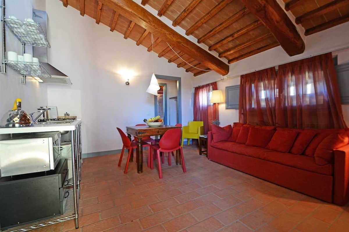 Apartment, 1 Bedroom | Living area | Flat-screen TV