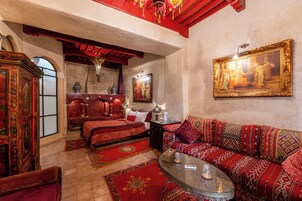 Mamounia Luxury Double Room | Premium bedding, in-room safe, individually decorated